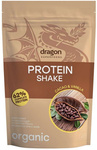 Proteinshake kakao och vanilj, 62% protein med aminosyror, med erytritol, glutenfri Ekologisk 500 g – Dragon Superfoods