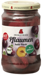 Glutenfria halverade plommon i ljus sirap bio 360 g (180 g) (burk) - ZWERGENWIESE