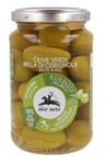 Oliver Bella Di Cerignola Gröna oliver med sten i pickle Bio 350 g (180 g)