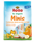 Mini banan- och apelsinbars Ekologisk (8x12,5 g) 100 g – Holle