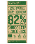 Bitter choklad 82% Dominikansk glutenfri BIO 80 g