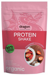 Ekologisk proteinshake jordgubb och kokos, 50% protein med aminosyror, med erytritol, glutenfri 450 g – Dragon Superfoods