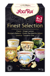 Finest Selection Ekologisk teblandning i portionspåsar (6 x 3 påsar) 34,2 g – Yogi Tea