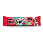Fruktstrån, en fruktig snacks på 16g med äpple-jordgubbssmak - Bunny Ninja.