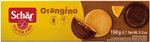 Orangino- chokladöverdragna svampkakor UTAN GLUES. 150 g