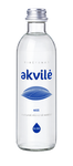 Naturligt stilla mineralvatten 330 ml (glas) - Akvile