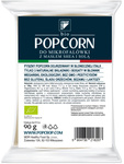 Popcorn av gul majs med shea och salt för mikrovågsugn glutenfri bio 90g - Popcrop