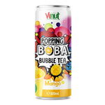 Popping Boba Bubbelte med mangojuice 320 ml – Vinut