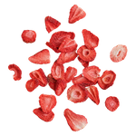 Frystorkad jordgubb i skivor 500 g – Tola