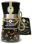 Färgpepparkorn i kvarn BIO 80 g