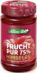 Hallonmousse (75 % frukt) BIO 250 g