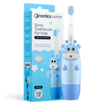 Sonisk barntandborste ca910 blå giraff - nordics expert - Nordics