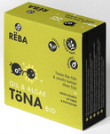 Vegansk konserverad a'la tonfisk i solrosolja glutenfri BIO 150 g - Reba