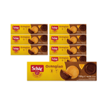 SET OM 8 x Orangino- chokladöverdragna svampkakor UTAN GLUES. 150 g