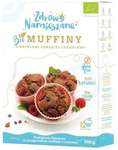 Muffinbakmix med bittra chokladdroppar Bio 300 g