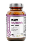 Kollagen + Ashwagandha Skönhetskomplex kosttillskott 60 kapslar (clean label) – Pharmovit
