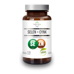 Selen + zink kosttillskott 120 kapslar (15 mg + 300 mcg)
