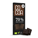 Mörk choklad 70 % Ekologisk 40 g – Cocoa