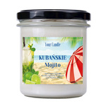 Kubansk mojito sojaljus 300 ml - Your Candle