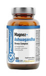 Magnesium + Ashwagandha Stresskomplex kosttillskott 60 kapslar – Pharmovit