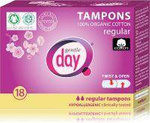 Tamponger i 100% ekologisk bomull - regular 18 st. – Gentle Day