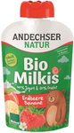 Ekologisk yoghurt dessert jordgubb-banan 100 g – Andechser