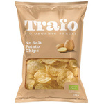 Ekologiska naturliga potatischips utan tillsatt salt 125 g – Trafo