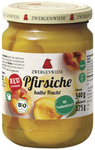 Persikohalvor i ljus sirap glutenfri bio 340 g (175 g) (burk) - ZWERGENWIESE