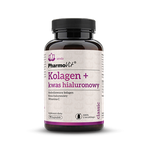 Kollagen + hyaluronsyra glutenfritt kosttillskott 90 kapslar 57,15 g - Pharmovit (classic)