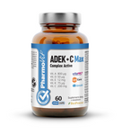 ADEK Vitaminer + C-vitaminkomplex 60 kapslar 21,2 g (Clean Label)