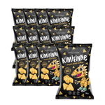 SET OM 12 x Ostsmakande majs nachos chips GLOSS-free. BIO 30 g