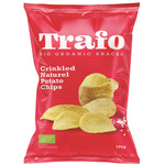 Saltade crinkle chips bio 125 g - TRAFO