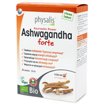Ashwagandha forte kosttillskott BIO 30 tabletter - Physalis