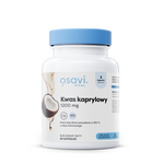 Kaprylsyra (600 mg) glutenfritt kosttillskott 60 kapslar - OSAVI