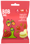 Fruktrem äpple-jordgubb utan tillsatt socker glutenfri 40 g – Bob Snail