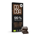 Mörk choklad 99 % Ekologisk 40 g – Cocoa
