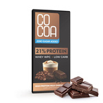 Latte proteinmjölkchoklad med WPC-protein utan tillsatt socker 65 g – Cocoa
