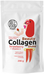 Beauty Collagen Shake jordgubb kosttillskott 200 g – Diet-Food