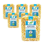 SET OM 6 x Popcorn (majskärnor) BIO 1 kg