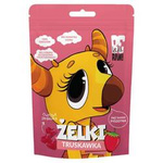 Jordgubbsgelébönor 35 g - BeRAW Kids