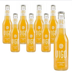 Set med 8 x Kombucha Original 330 ml - Vigo