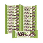 SET OM 20 x RAW ENERGY BIO kokosnöt-kakao glutenfri bar BIO 50 g