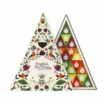 Adventskalender teservis triangulär vit 25 pyramider BIO 50g