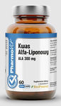 Alfa-liponsyra ALA (300 mg) glutenfritt kosttillskott 60 kapslar - Pharmovit (Clean Label)