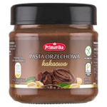 Glutenfri rostad jordnötskräm med kakao 190 g - Primavika