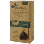 Hårfärg intensiv askblond (7.11) 250 g - BIOMAGIC