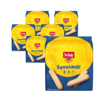SET OM 6 x Savoiardi - glutenfria svampkakor 200 g