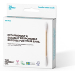 Vita bambubomullspinnar, 100 stycken – The Humble