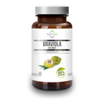 Graviola-extrakt kosttillskott 60 kapslar (550 mg) - Soul Farm