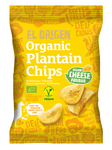 Ostsmaksatta plantainchips vegan glutenfri bio 80g - El Origen